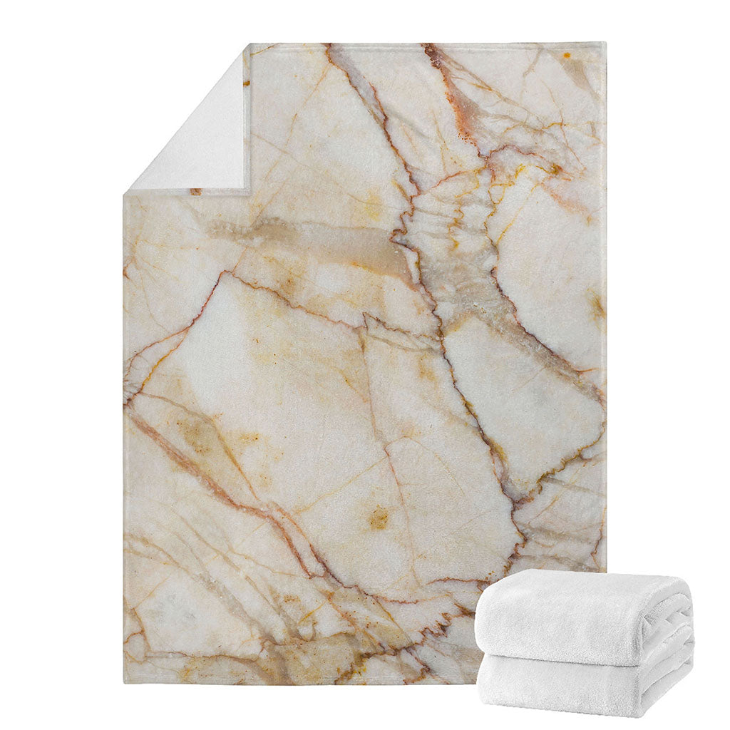 Brown Marble Print Blanket