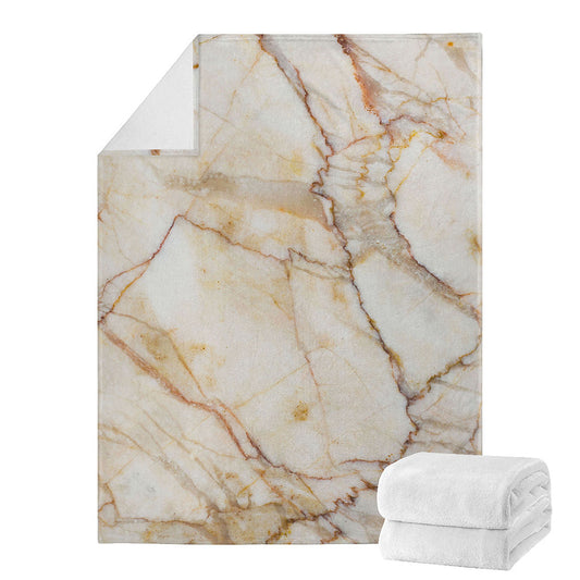 Brown Marble Print Blanket