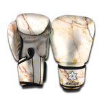 Brown Marble Print Boxing Gloves