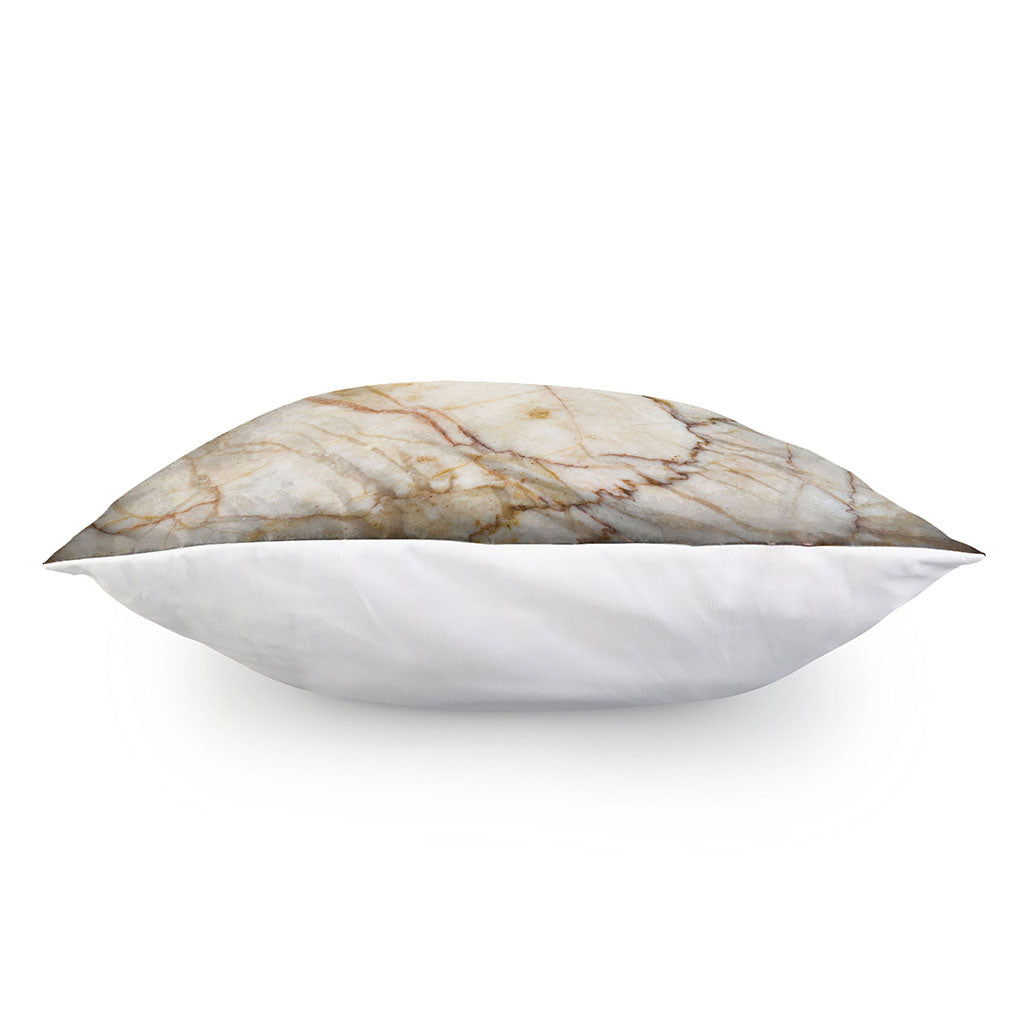 Brown Marble Print Pillow Cover