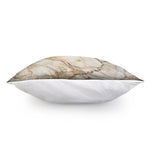 Brown Marble Print Pillow Cover
