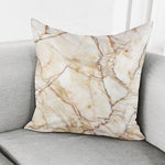 Brown Marble Print Pillow Cover