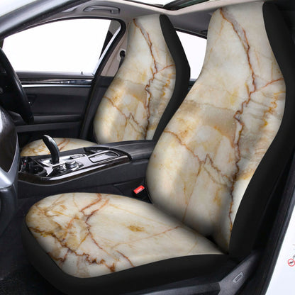 Brown Marble Print Universal Fit Car Seat Covers