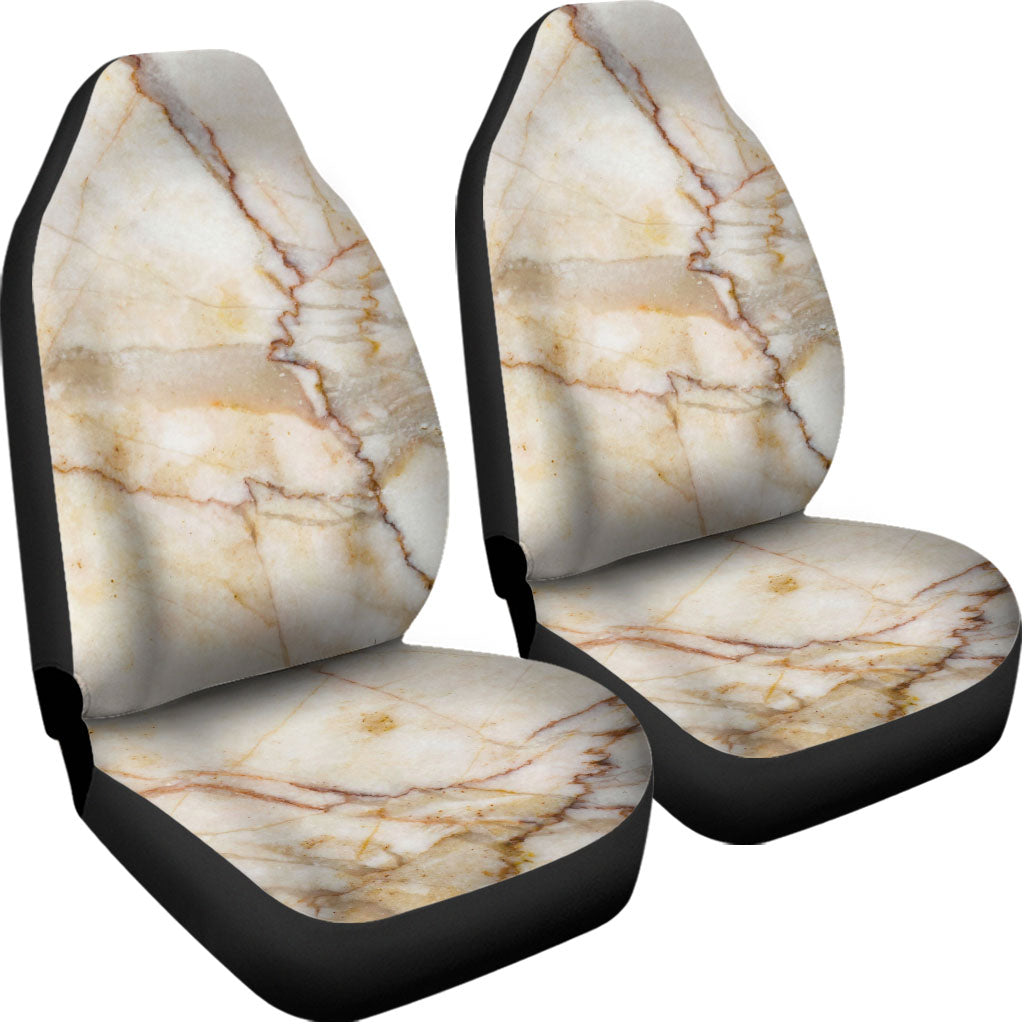 Brown Marble Print Universal Fit Car Seat Covers