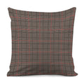 Brown Prince of Wales Check Print Pillow Cover
