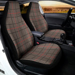 Brown Prince of Wales Check Print Universal Fit Car Seat Covers