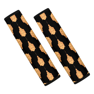 Buddha Pattern Print Car Seat Belt Covers