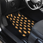 Buddha Pattern Print Front and Back Car Floor Mats