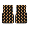 Buddha Pattern Print Front Car Floor Mats