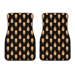 Buddha Pattern Print Front Car Floor Mats