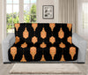 Buddha Pattern Print Futon Protector