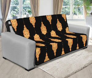 Buddha Pattern Print Futon Protector