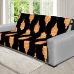 Buddha Pattern Print Futon Protector