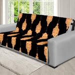 Buddha Pattern Print Futon Protector