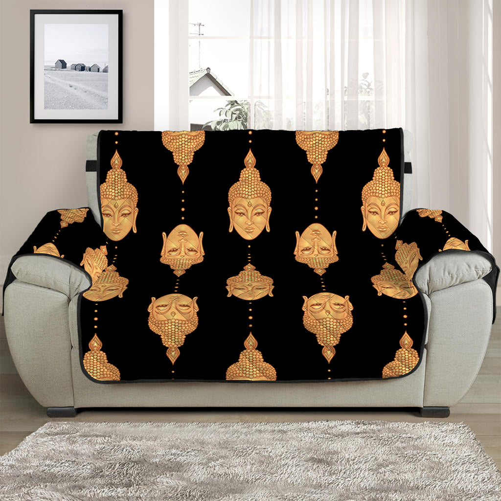 Buddha Pattern Print Half Sofa Protector