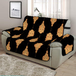 Buddha Pattern Print Half Sofa Protector