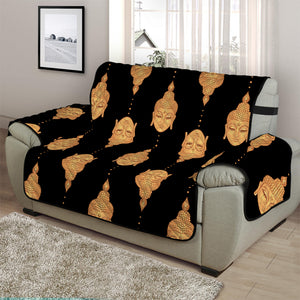 Buddha Pattern Print Half Sofa Protector