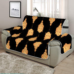 Buddha Pattern Print Half Sofa Protector