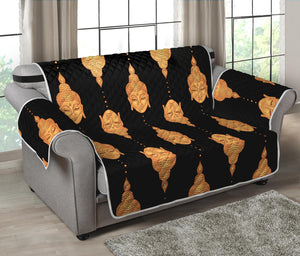 Buddha Pattern Print Loveseat Protector