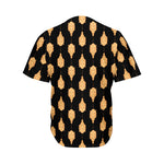 Buddha Pattern Print Men's Baseball Jersey