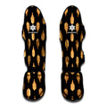 Buddha Pattern Print Muay Thai Shin Guards