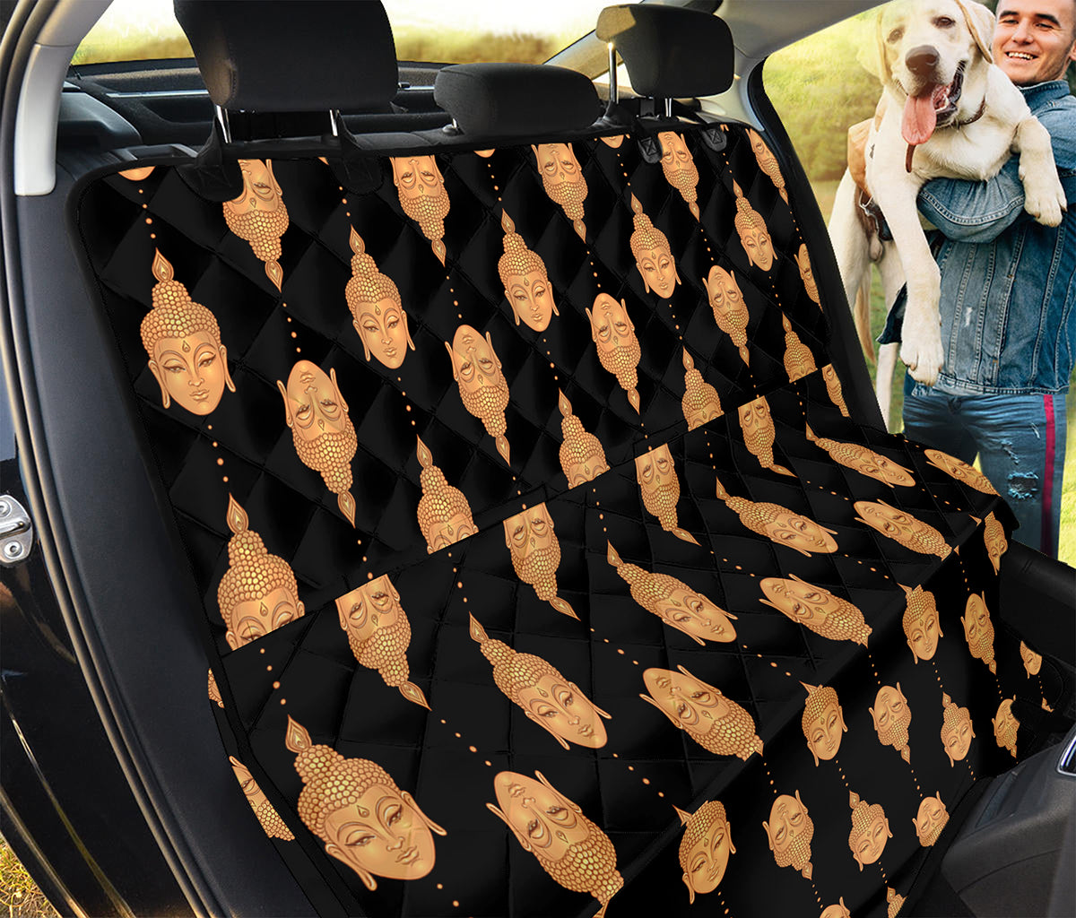 Buddha Pattern Print Pet Car Back Seat Cover