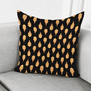 Buddha Pattern Print Pillow Cover