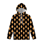 Buddha Pattern Print Pullover Hoodie