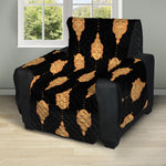 Buddha Pattern Print Recliner Protector