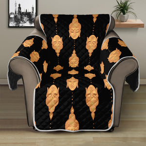 Buddha Pattern Print Recliner Protector