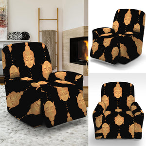 Buddha Pattern Print Recliner Slipcover