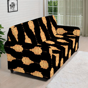 Buddha Pattern Print Sofa Cover