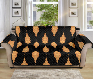 Buddha Pattern Print Sofa Protector