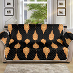 Buddha Pattern Print Sofa Protector