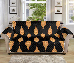 Buddha Pattern Print Sofa Protector