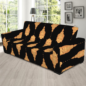 Buddha Pattern Print Sofa Slipcover