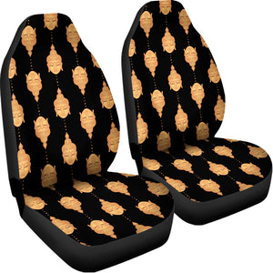 Buddha Pattern Print Universal Fit Car Seat Covers