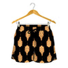 Buddha Pattern Print Women's Shorts