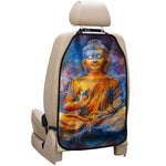 Buddha Statue Mandala Print Car Seat Organizers