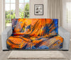 Buddha Statue Mandala Print Futon Protector