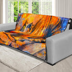 Buddha Statue Mandala Print Futon Protector