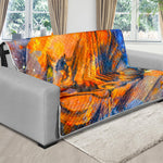 Buddha Statue Mandala Print Futon Protector