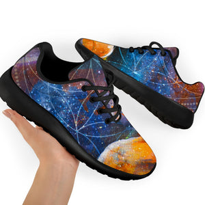 Buddha Statue Mandala Print Sport Shoes GearFrost