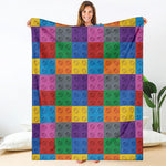 Building Blocks Toy Pattern Print Blanket