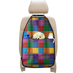 Building Blocks Toy Pattern Print Car Seat Organizers