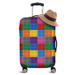 Building Blocks Toy Pattern Print Luggage Cover
