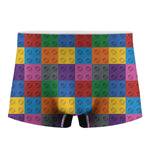 Building Blocks Toy Pattern Print Men's Boxer Briefs