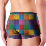 Building Blocks Toy Pattern Print Men's Boxer Briefs