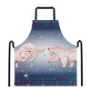 Bull And Bear Stock Market Print Apron