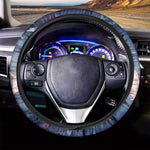 Bull And Bear Stock Market Print Car Steering Wheel Cover